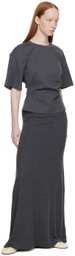 LVIR Gray Tucked T-Shirt