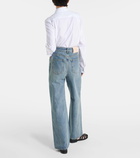 Loewe High-rise wide-leg jeans