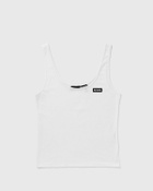 ROTATE Birger Christensen Tank Top White Womens Tops & Tank