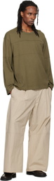 YMC Khaki Archive Sweatshirt