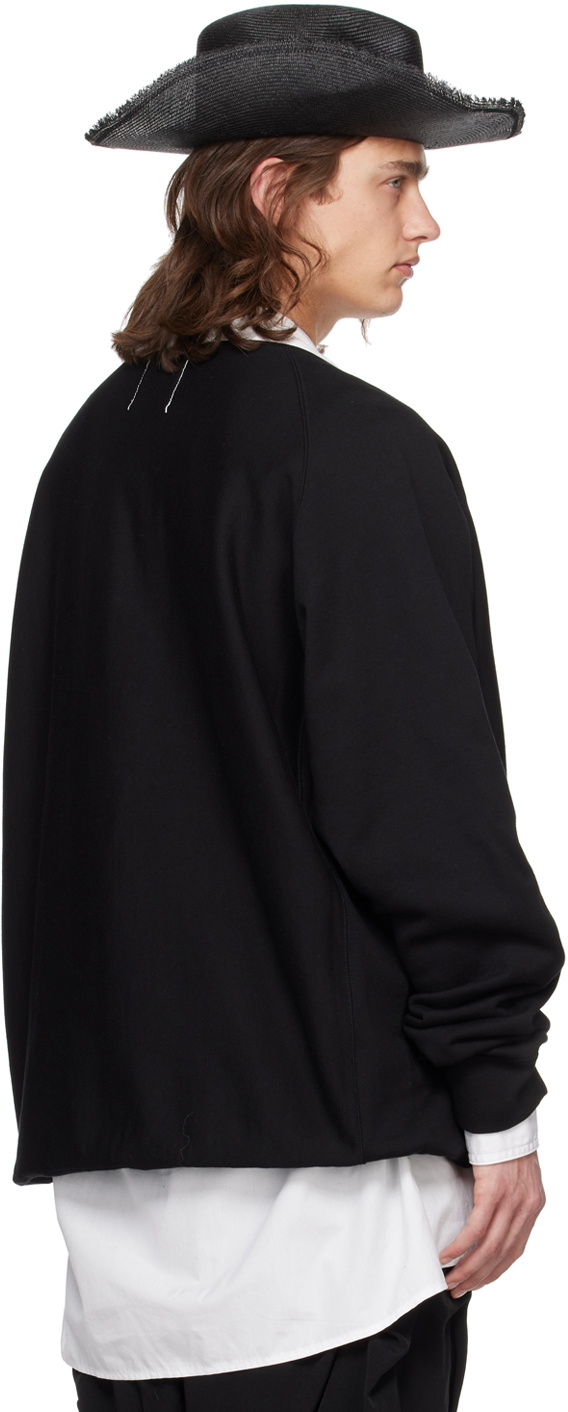 TAKAHIROMIYASHITA TheSoloist. Black Bone Emblem Sweatshirt