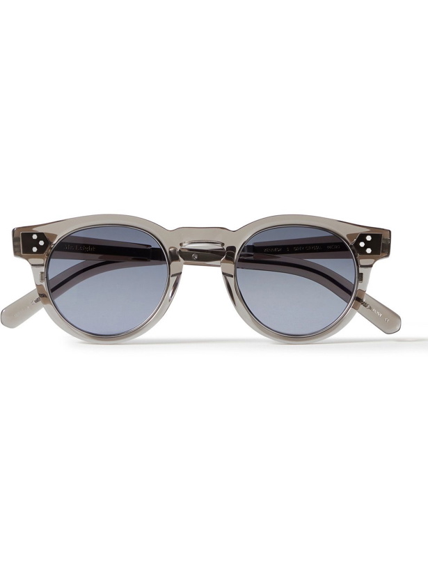 Photo: Mr Leight - Kennedy Round-Frame Acetate and Titanium Sunglasses