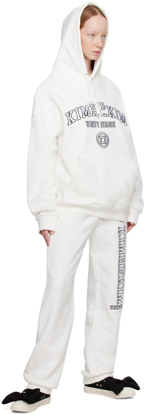 KIMHĒKIM White Universe Hoodie