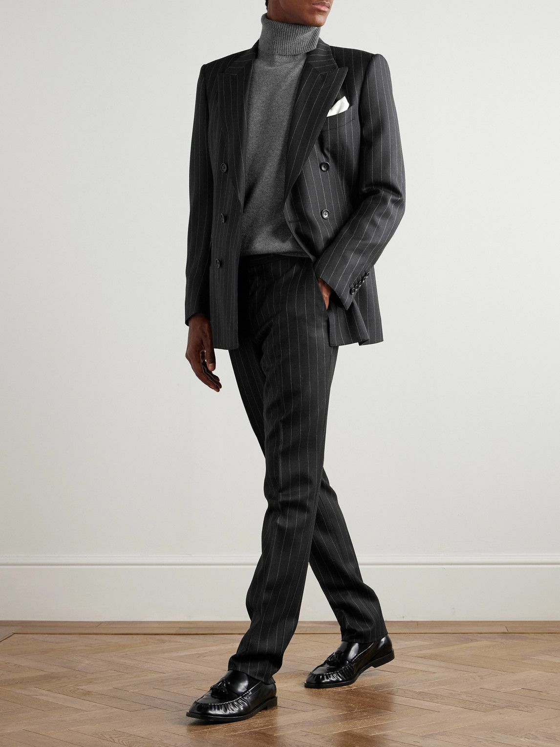 TOM FORD - Cashmere Rollneck Sweater - Gray