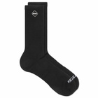 F.C. Real Bristol Men's Regular Socks in Black