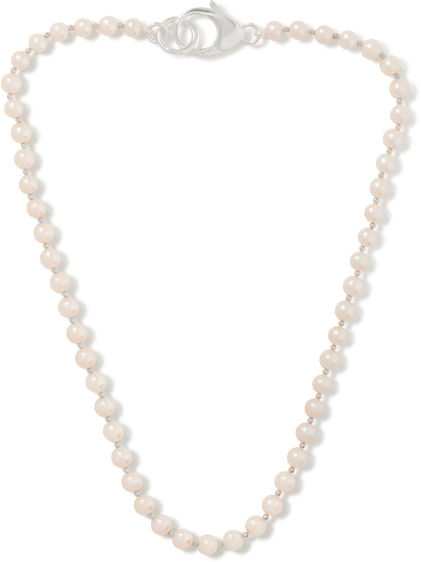 Photo: Hatton Labs - Sterling Silver and Pearl Necklace