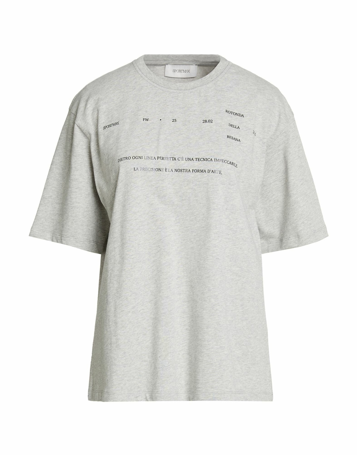 Sportmax Womens T-shirt in Grey