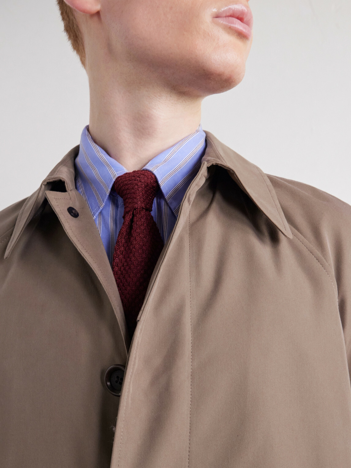Oliver Spencer - Lothian Cotton-Blend Twill Trench Coat - Neutrals
