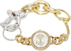 Bless Silver & Gold Regular Bracelet Watch