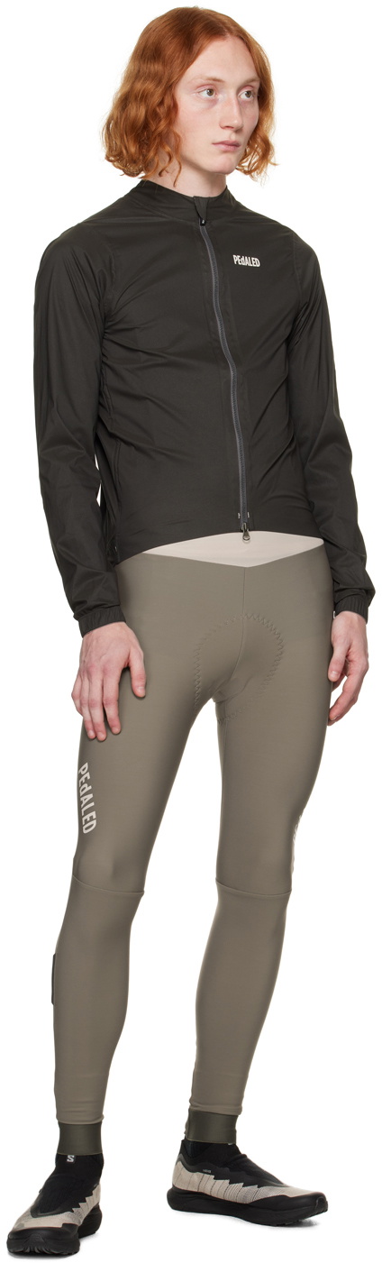 PEdALED Black Waterproof Jacket