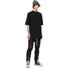 Rick Owens Black Crewneck T-Shirt