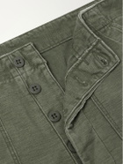 OrSlow - Straight-Leg Cotton-Canvas Trousers - Green