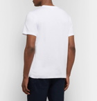 NN07 - Mauro Logo-Print Cotton and Lenzing Modal-Blend T-Shirt - White