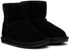 EMU Kids Black Wallaby Mini Boots