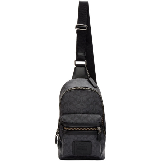 Photo: Coach 1941 Charcoal Academy Single Strap Backpack