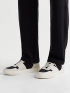 Common Projects - BBall Low Decades Mesh and Leather Sneakers - Gray