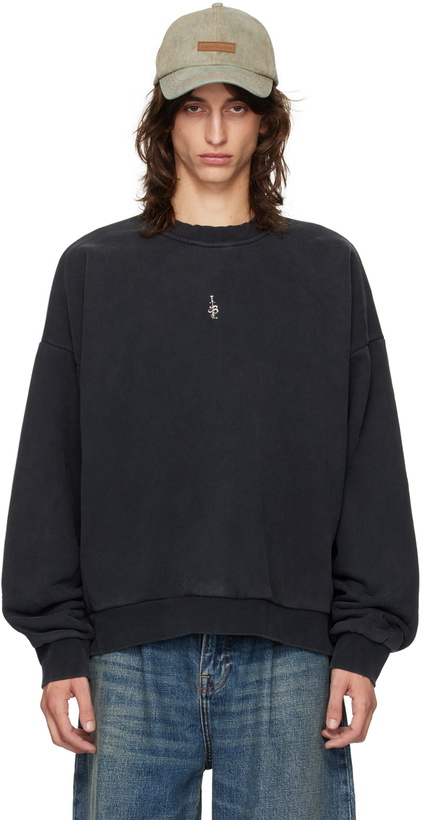 Photo: Stolen Girlfriends Club Black Snake Dagger Sweatshirt