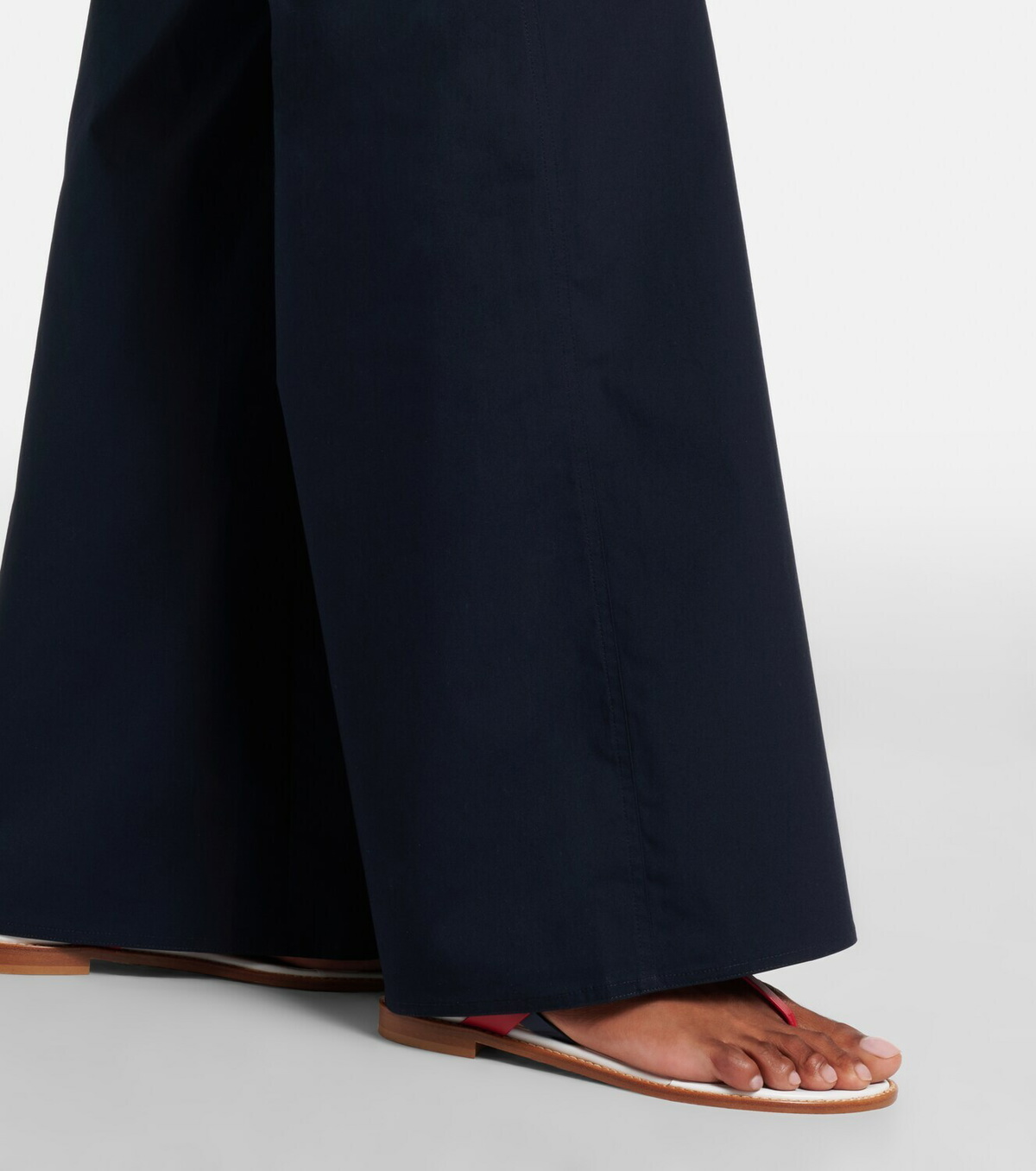 Dorothee Schumacher Poplin Power II cotton poplin wide-leg pants