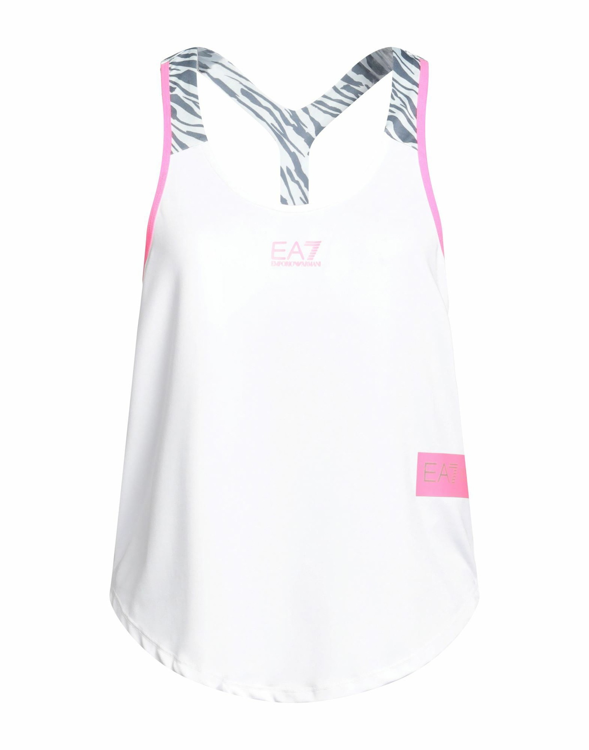 Ea7 Womens Tank top in White