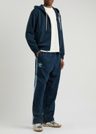 Adidas X Wales Bonner Striped Logo Jersey Track Pants Navy