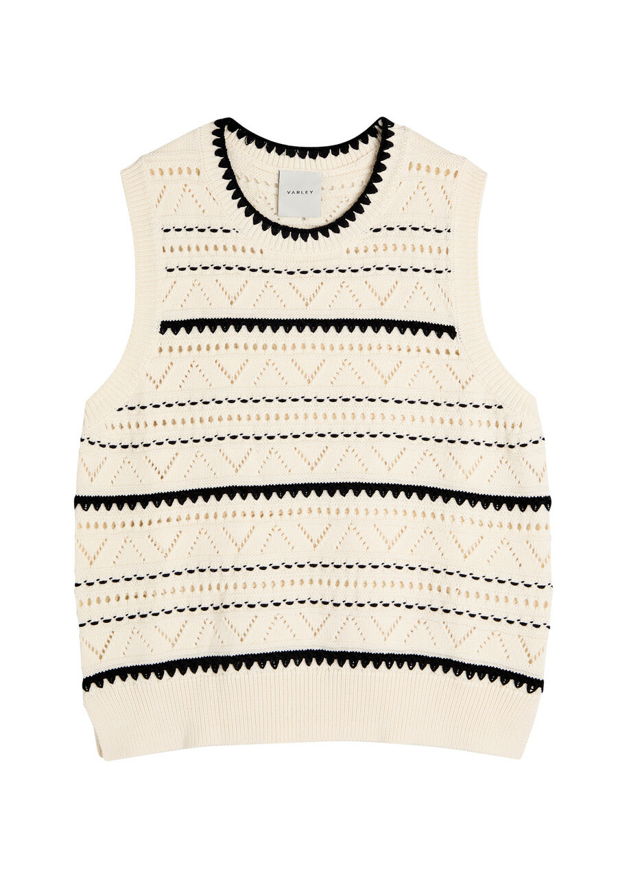 Varley Athena Pointell Cream Varley