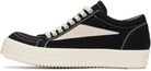 Rick Owens DRKSHDW Black Hollywood Vintage Sneaks Sneakers