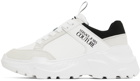 Versace Jeans Couture White Speedtrack Sneakers