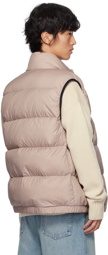 Moncler Taupe Fedare Down Vest