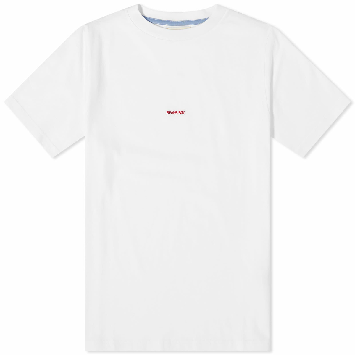 Beams Boy Women's Logo T-Shirt in Off White Beams Boy