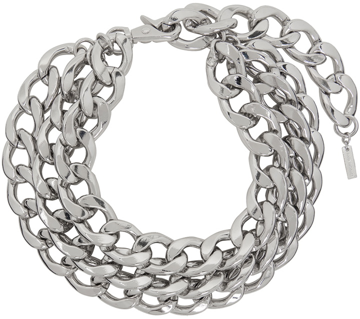 Photo: Junya Watanabe Silver Triple Chain Necklace