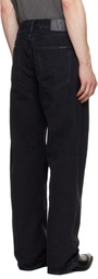 Nudie Jeans Black Tuff Tony Jeans
