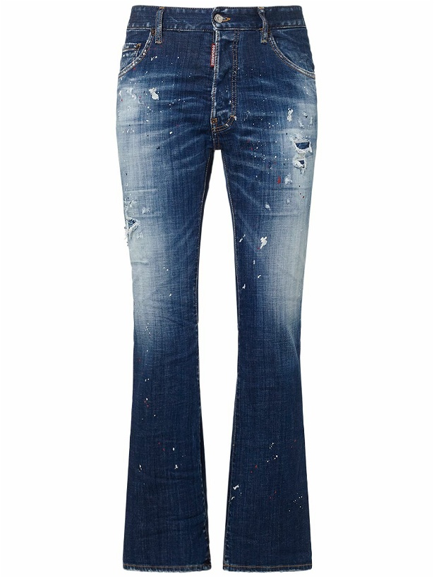 Photo: DSQUARED2 - Bootcut Stretch Cotton Denim Jeans