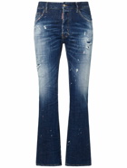 DSQUARED2 - Bootcut Stretch Cotton Denim Jeans