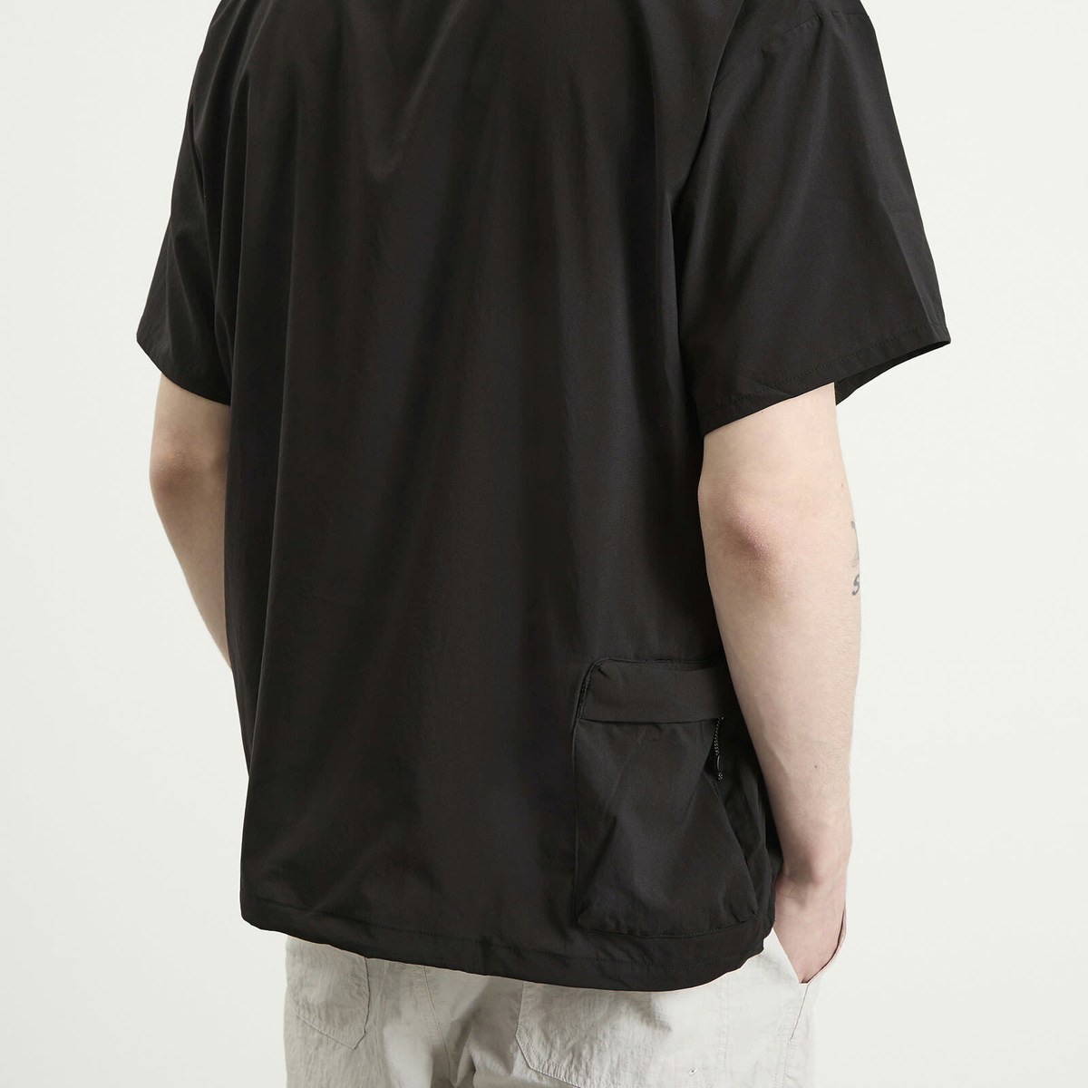 NANGA Men's PLC Excursion T-Shirt in Black