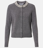 Veronica Beard Daro embellished wool cardigan