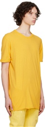 Boris Bidjan Saberi Yellow Rolled T-Shirt