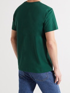 A.P.C. - Logo-Print Cotton-Jersey T-Shirt - Green