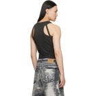CAMPERLAB Black Ribbed Tank Top