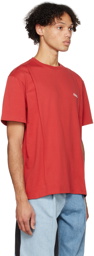 ADER error Red Fluic T-Shirt