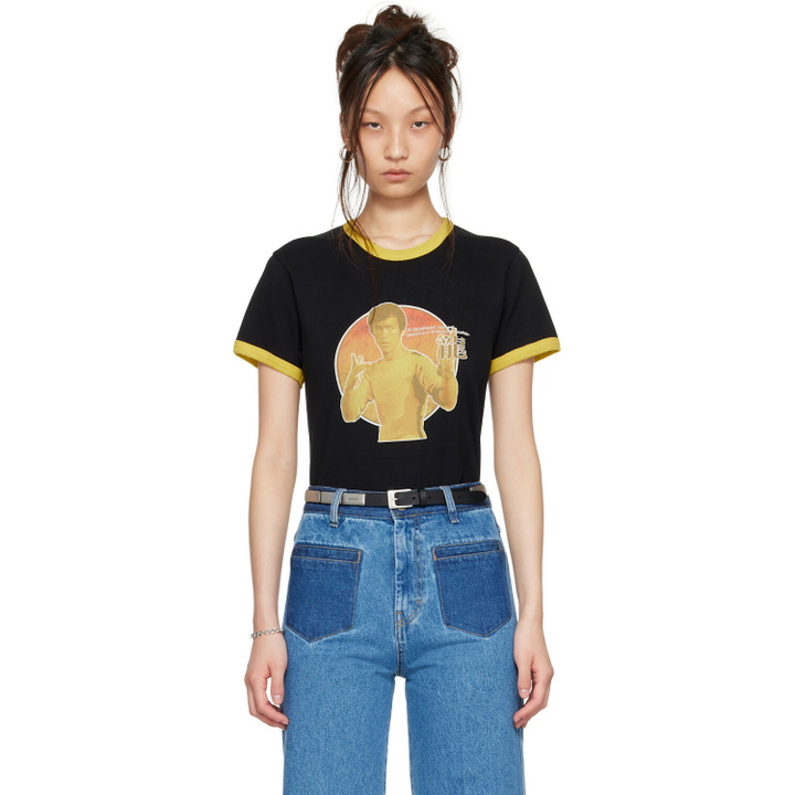 Photo: LU'U DAN BRUCE LEE x LỰU ĐẠN Black Ringer T-shirt