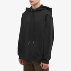 Dries Van Noten Men's Haxel Double Cord Popover Hoody in Black