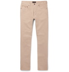 Beams Plus - Slim-Fit Tapered Denim Jeans - Men - Beige