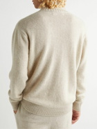 The Elder Statesman - Cashmere Rollneck Sweater - Neutrals