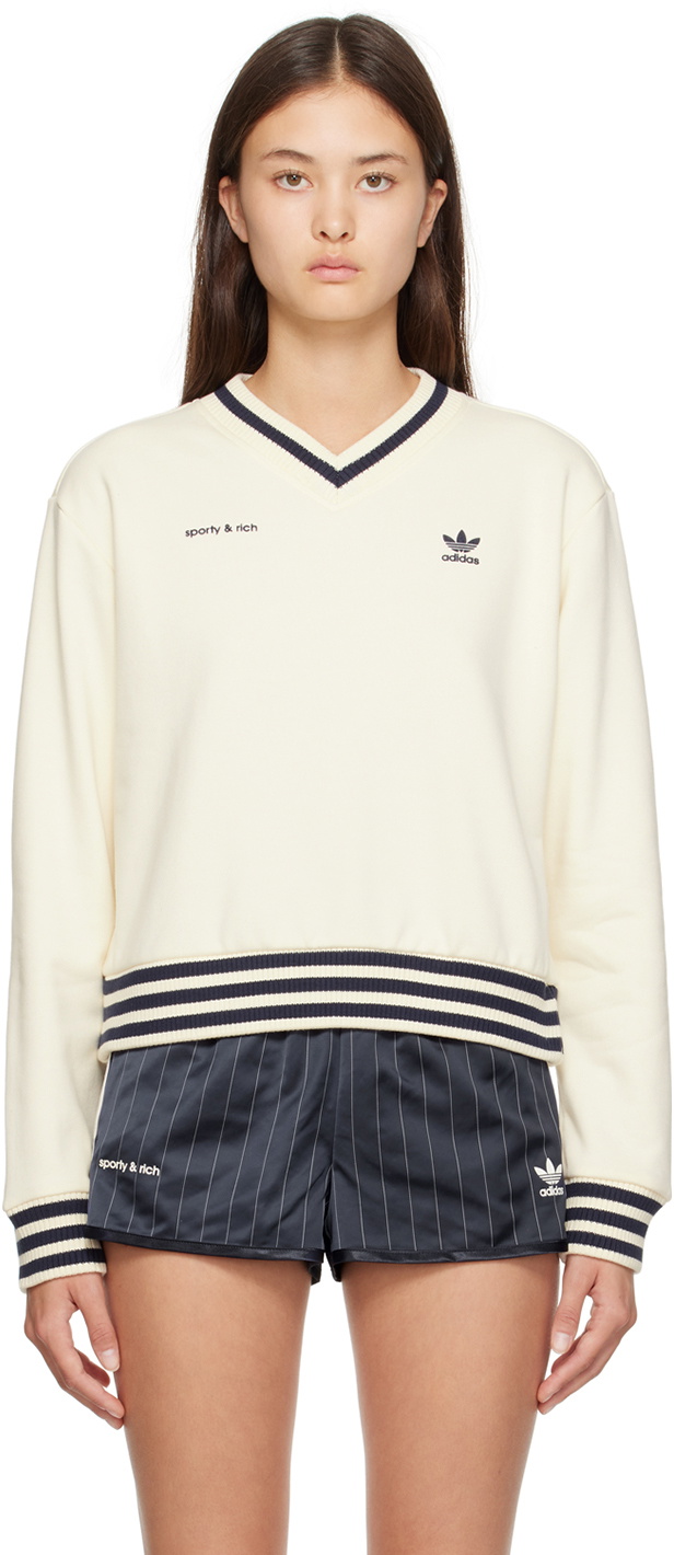 Sporty & Rich Off-White adidas Originals Edition Sweatshirt Sporty