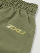 2XU - Aero Stretch-Shell Shorts - Green