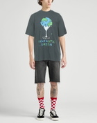Msgm Mens T-shirt in Charcoal