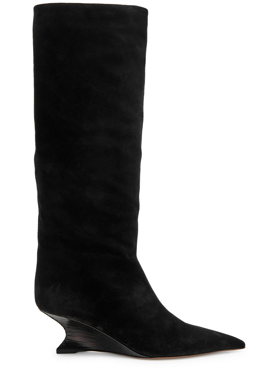 Paris Texas Bettina over-the-knee suede boots Paris Texas