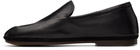 LEMAIRE Black Outdoor Slipper Loafers