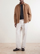Boglioli - Suede Overshirt - Neutrals