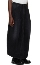 NEEDLES Black H.D. Skirt